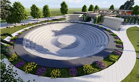 The amphitheatre